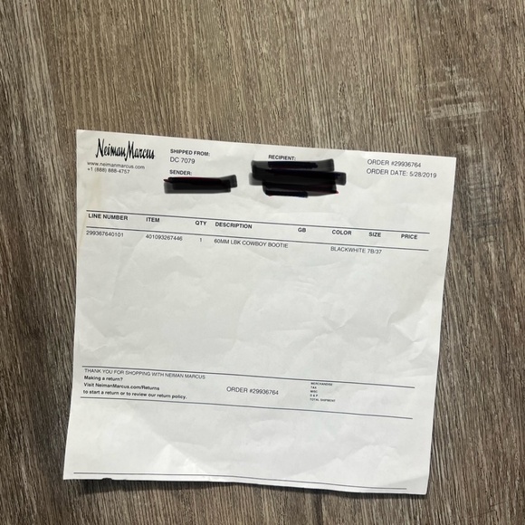 Givenchy Leather Cowboy Boots Color Block Black and White Western Ankle Bootie - Picture 14 of 14